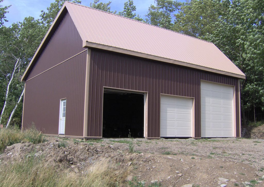 Brown Pole Barn