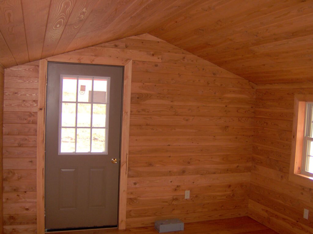 Inside Wood Pole Barn - Image 2