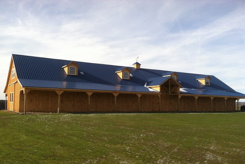 Wood Exterior Pole Building - Image 2